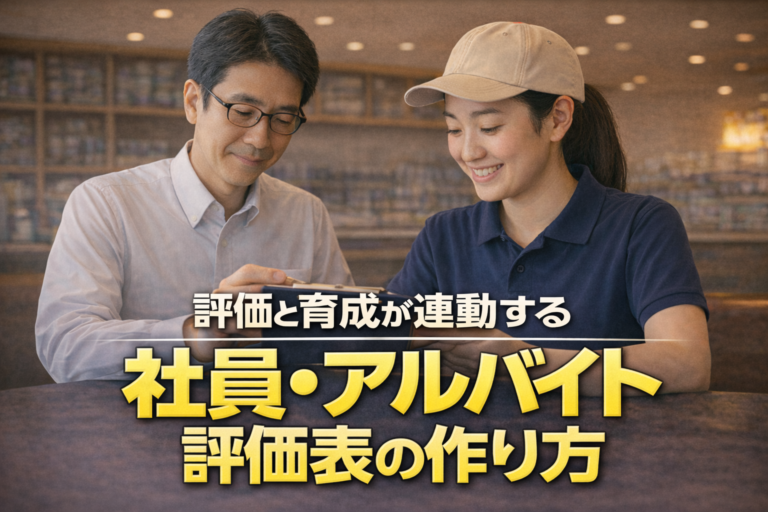 現場連動型評価が鍵！中西フードビジネス研究所が開発した「仕組みで人を活かす」飲食店のアルバイト評価表、店長評価表