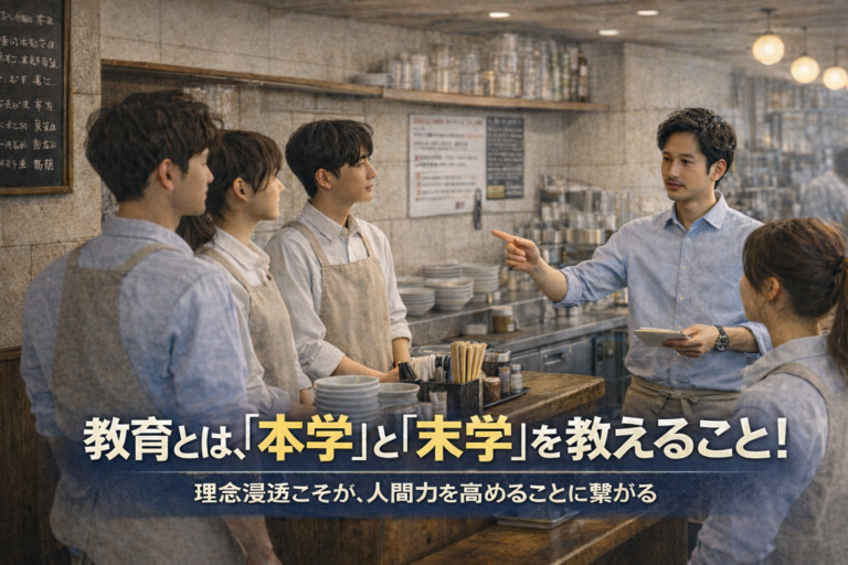 “できる飲食店長”を育てる育成方法｜「店を動かせる人」から「仕事ができる人」への進化を経営者が導く