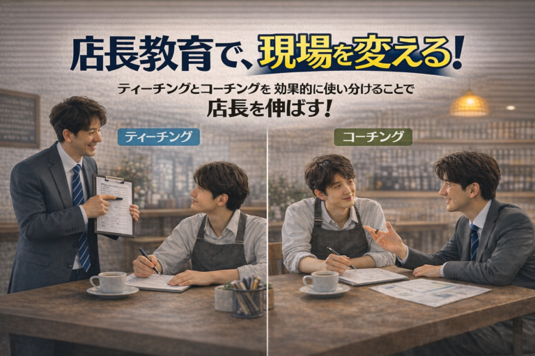 店長教育は飲食店経営の核心だ：現場が変わる店長教育