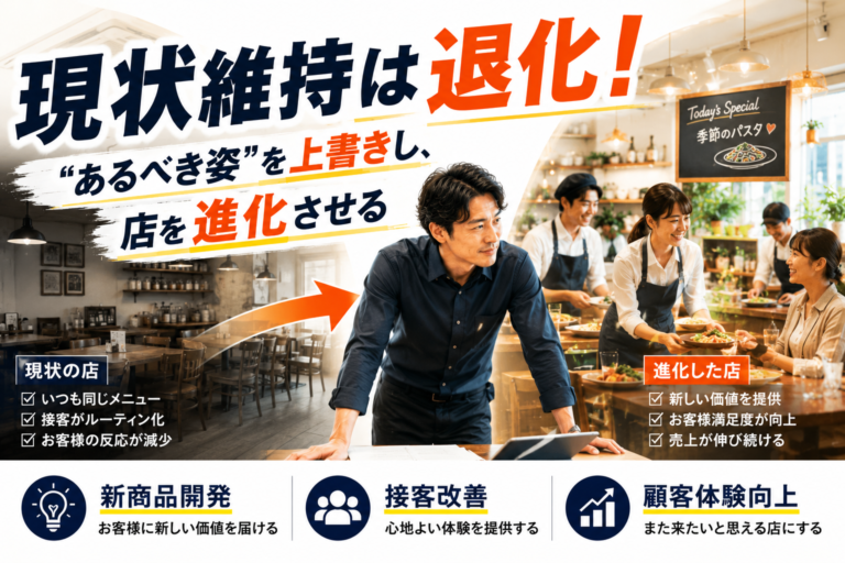 進化できる飲食企業のマネージャーを育てるには？多店舗化で必須の「マーケティング思考」の教え方