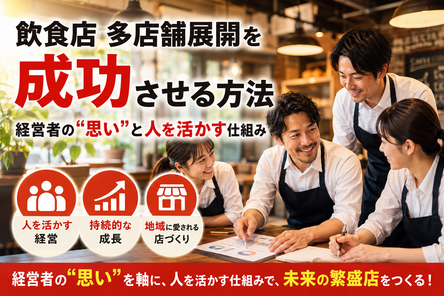 飲食店 多店舗展開を成功させる方法｜経営者の“思い”と人を活かす